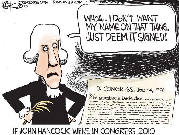 Image result for political cartoons about the declaration of independence