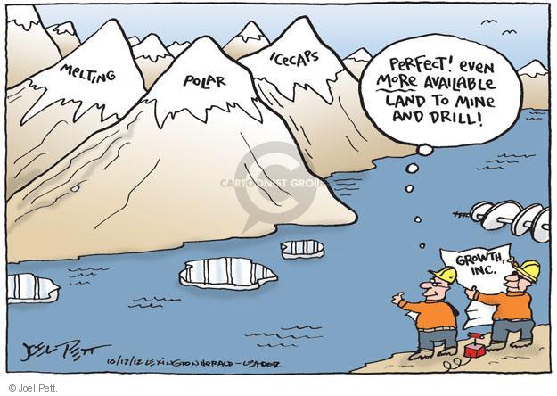 Image result for joel pett climate change cartoons